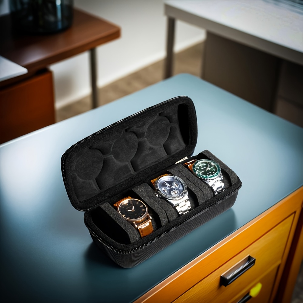 Luxury Bags List - 1/2 PC Luxury 3-slot Watch Travel