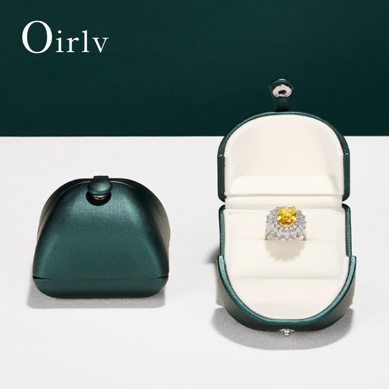 Luxury Bags List - Luxury Dark Green Ring Box Premium