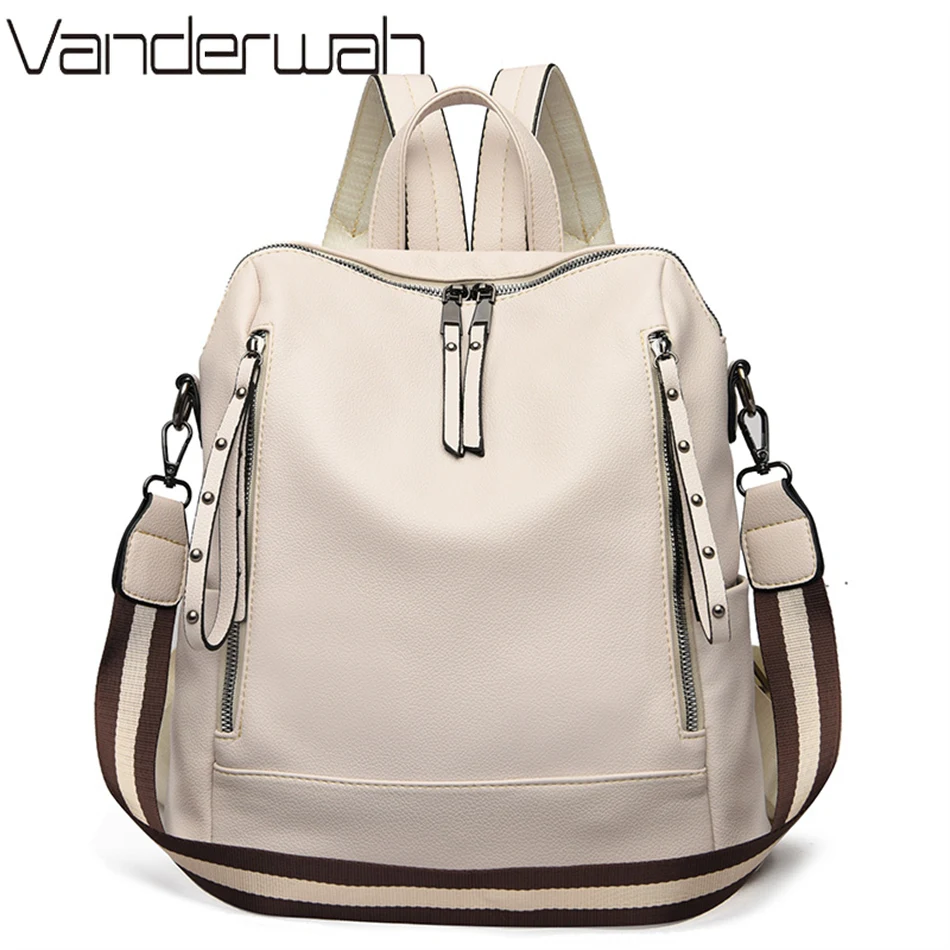 Luxury Bags Made - Brand Luxury Backpacks Soft Leather Waterproof