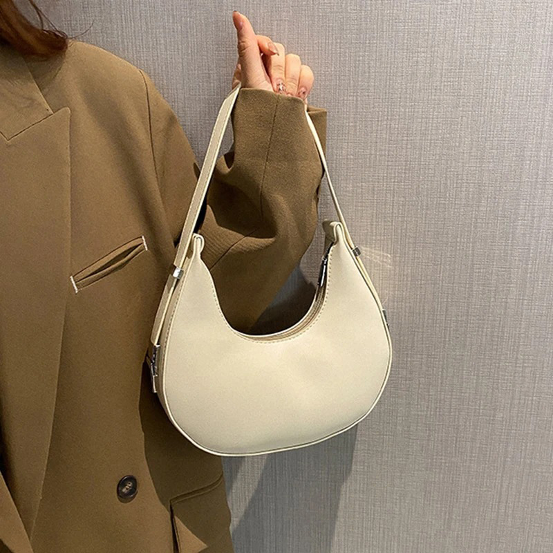 Luxury Bags For Travel - Women's Underarm Bag Luxurious PU Leather