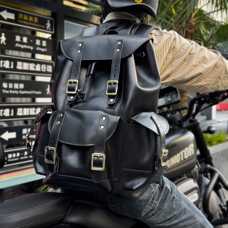New Arrivals Leather Backpack  - Luxury Bags For Travel review and price