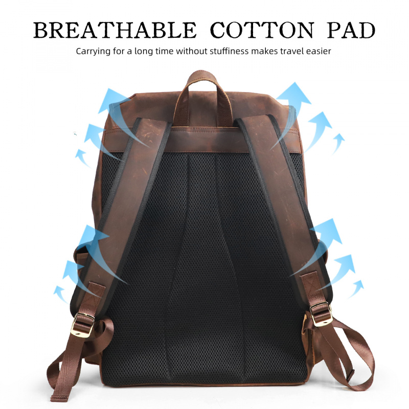 New Arrivals Leather Backpack  - Luxury Bags For Travel review and price