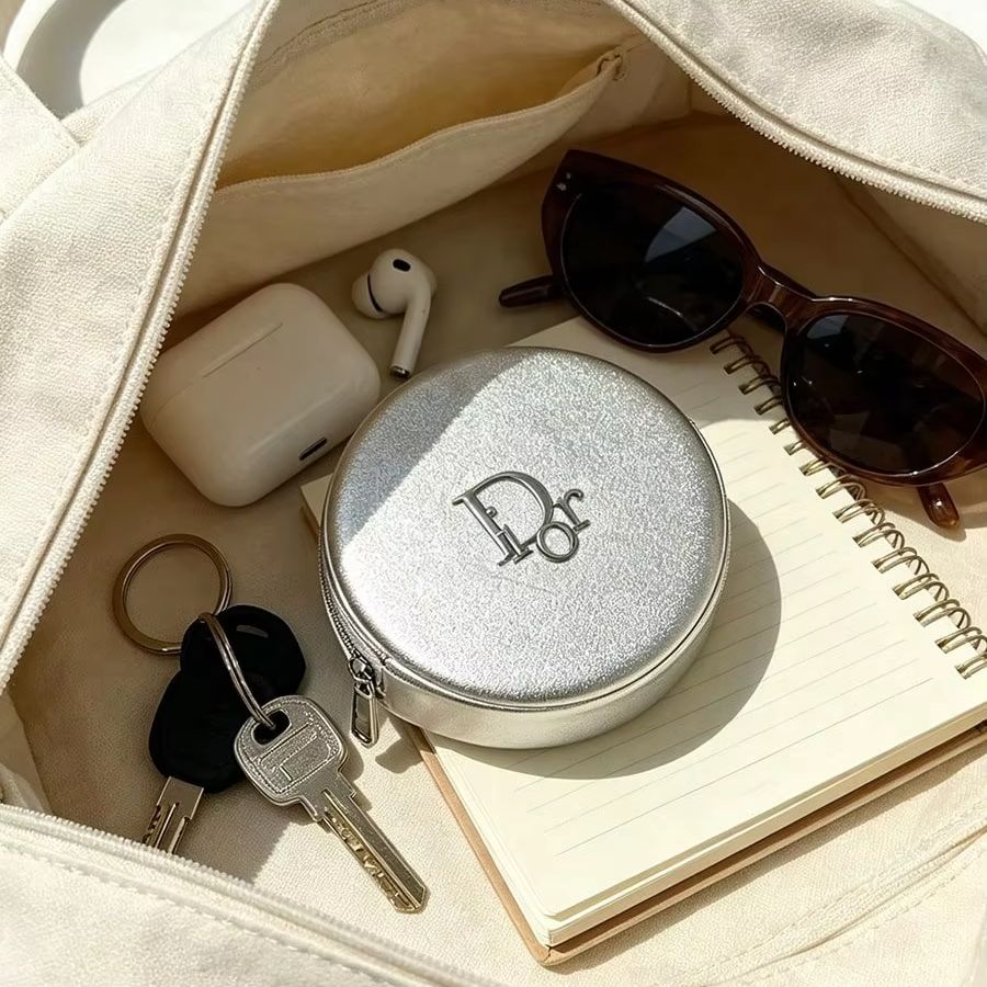 Dior Silver Round Waterproof P - Luxury Bags Dior review and price