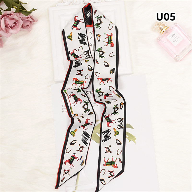 Horse Plaid Skinny Scarf Women - Luxury Bags China review and price