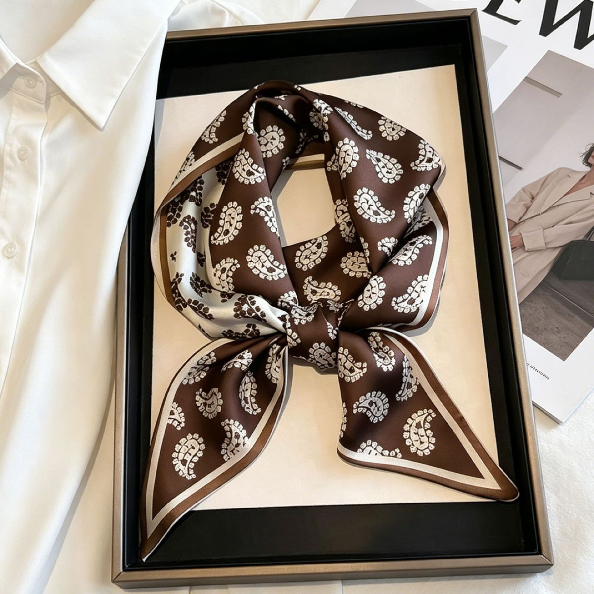 Luxury Long Neckerchief Skinny - Luxury Bags China review and price