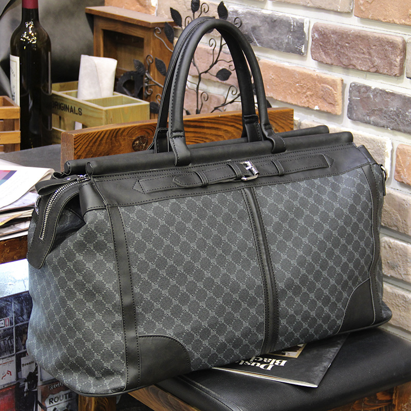 Fashion Plaid Travel Bag Men H - Luxury Bags For Travel review and price