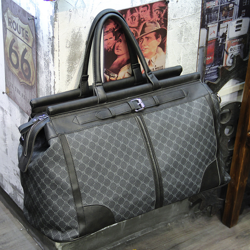 Fashion Plaid Travel Bag Men H - Luxury Bags For Travel review and price