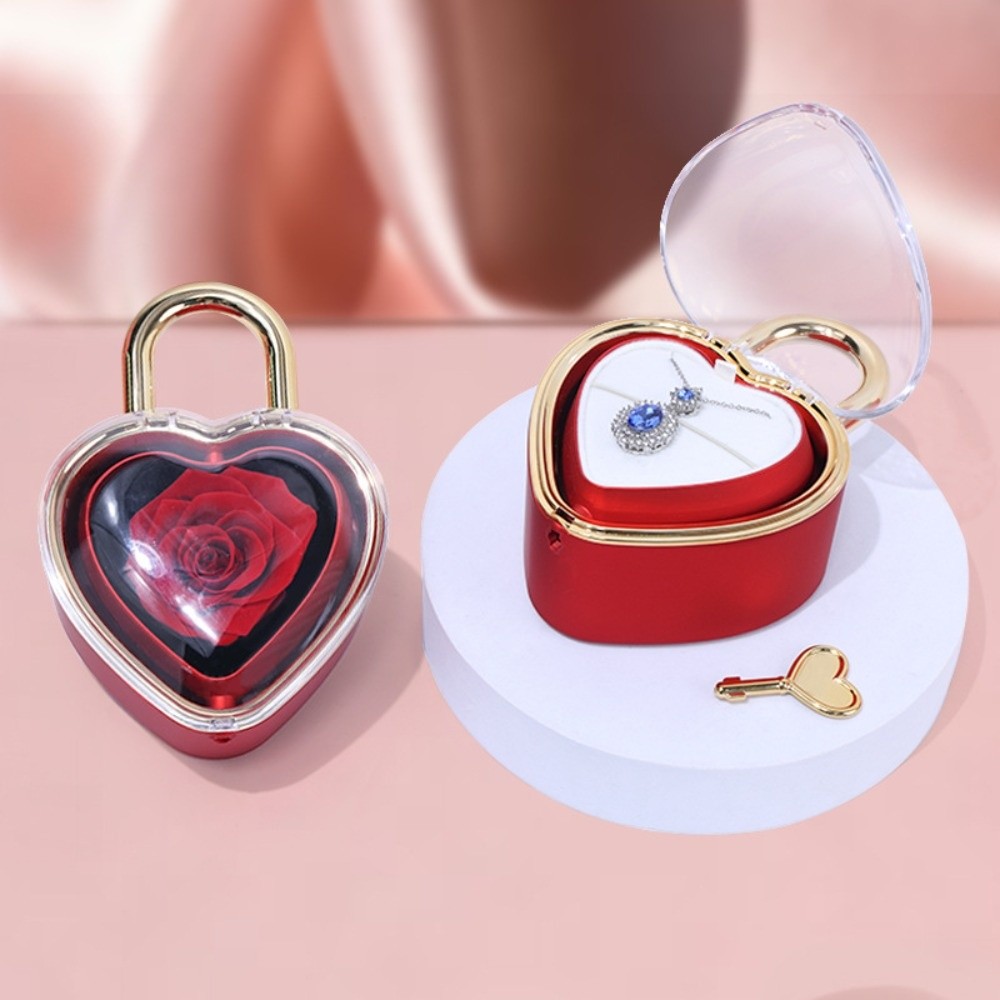 Rotation Heart-shaped Padlock  - Luxury Bags List review and price