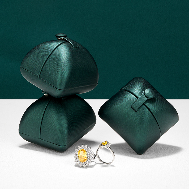 Luxury Dark Green Ring Box Pre - Luxury Bags List review and price