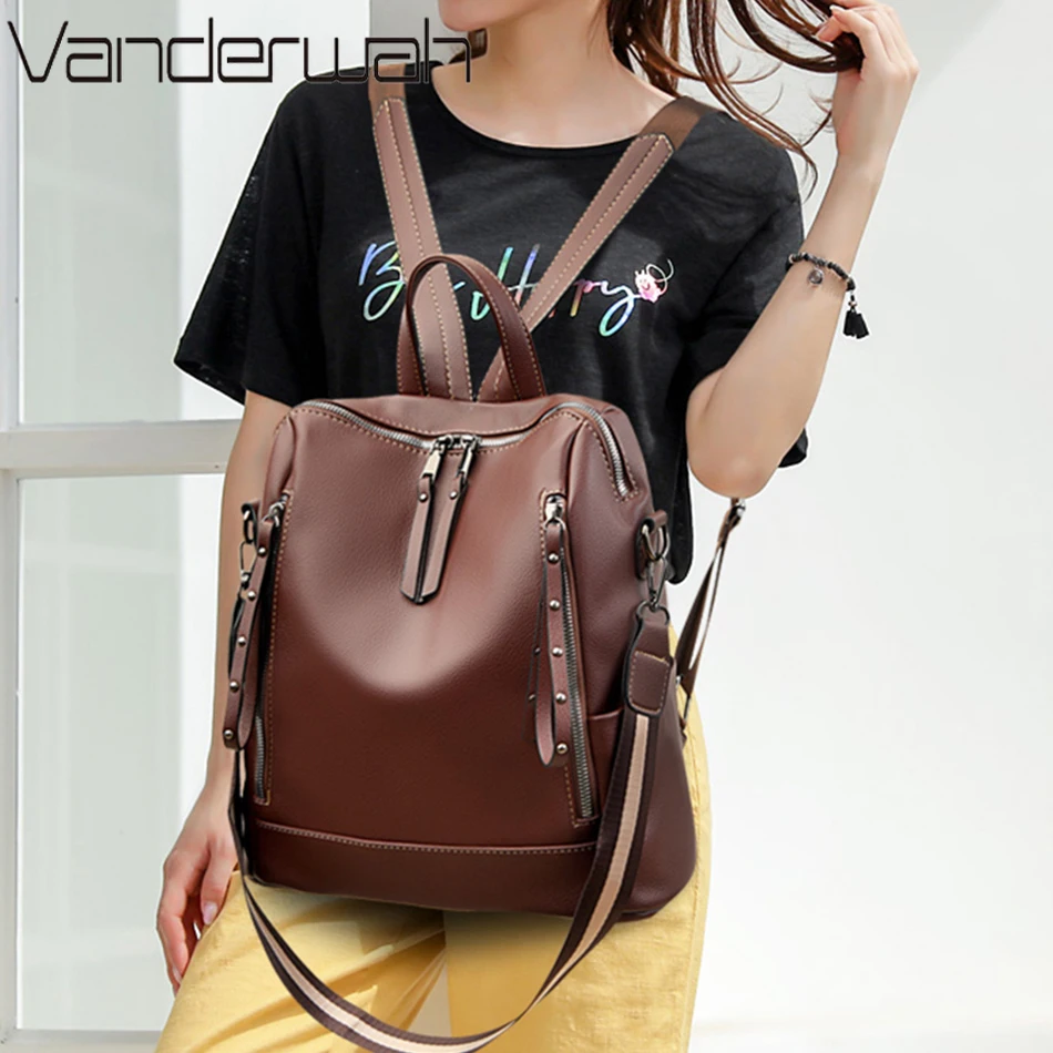 Brand Luxury Backpacks Soft Le - Luxury Bags Made review and price