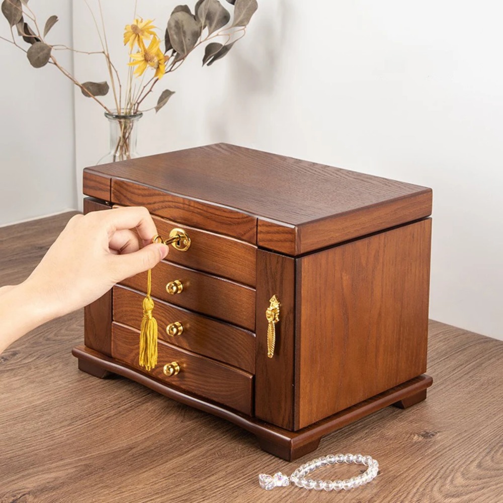 Wooden Jewelry Box Organizer S - Luxury Bags List review and price