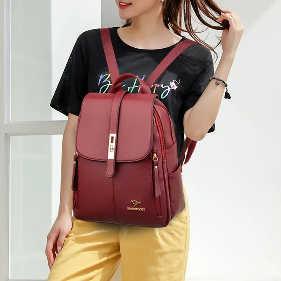 Women Leather Large Capacity B - Luxury Bags For Travel review and price