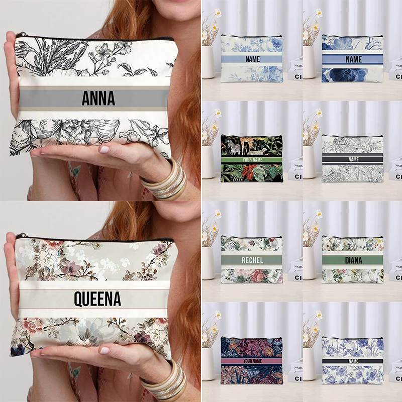 Custom Name Vintage Makeup Bag - Luxury Bags Brand Names review and price