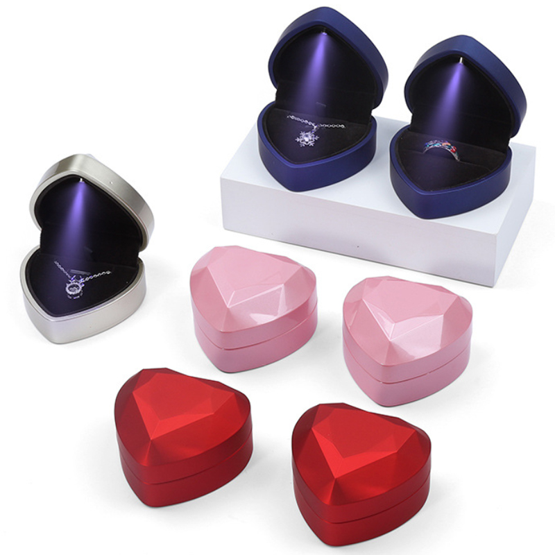 Creative LED Jewelry Ring Box  - Luxury Bags List review and price