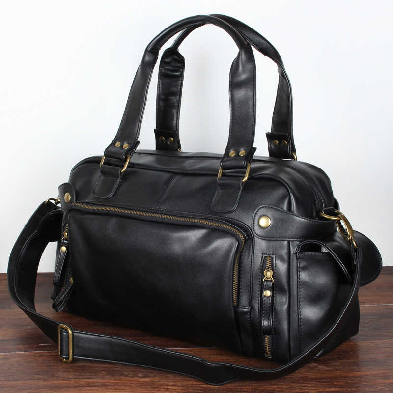 Casual Boston Handbag Men Luxu - Luxury Bags For Travel review and price